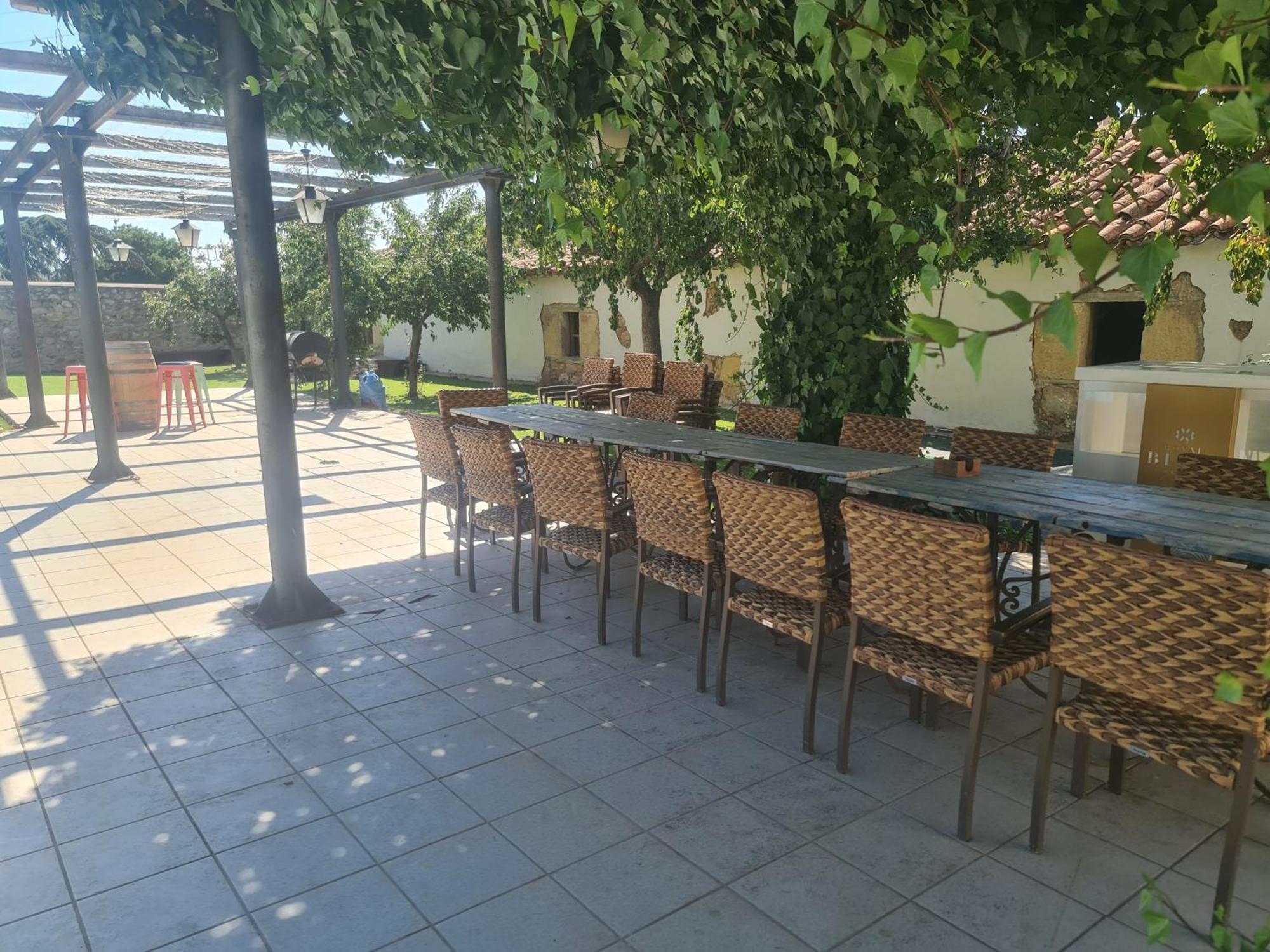 Casa Rural Palacio Conde De Aldana Con Piscina Entre Encinares Y Dehesas Terradillos Buitenkant foto