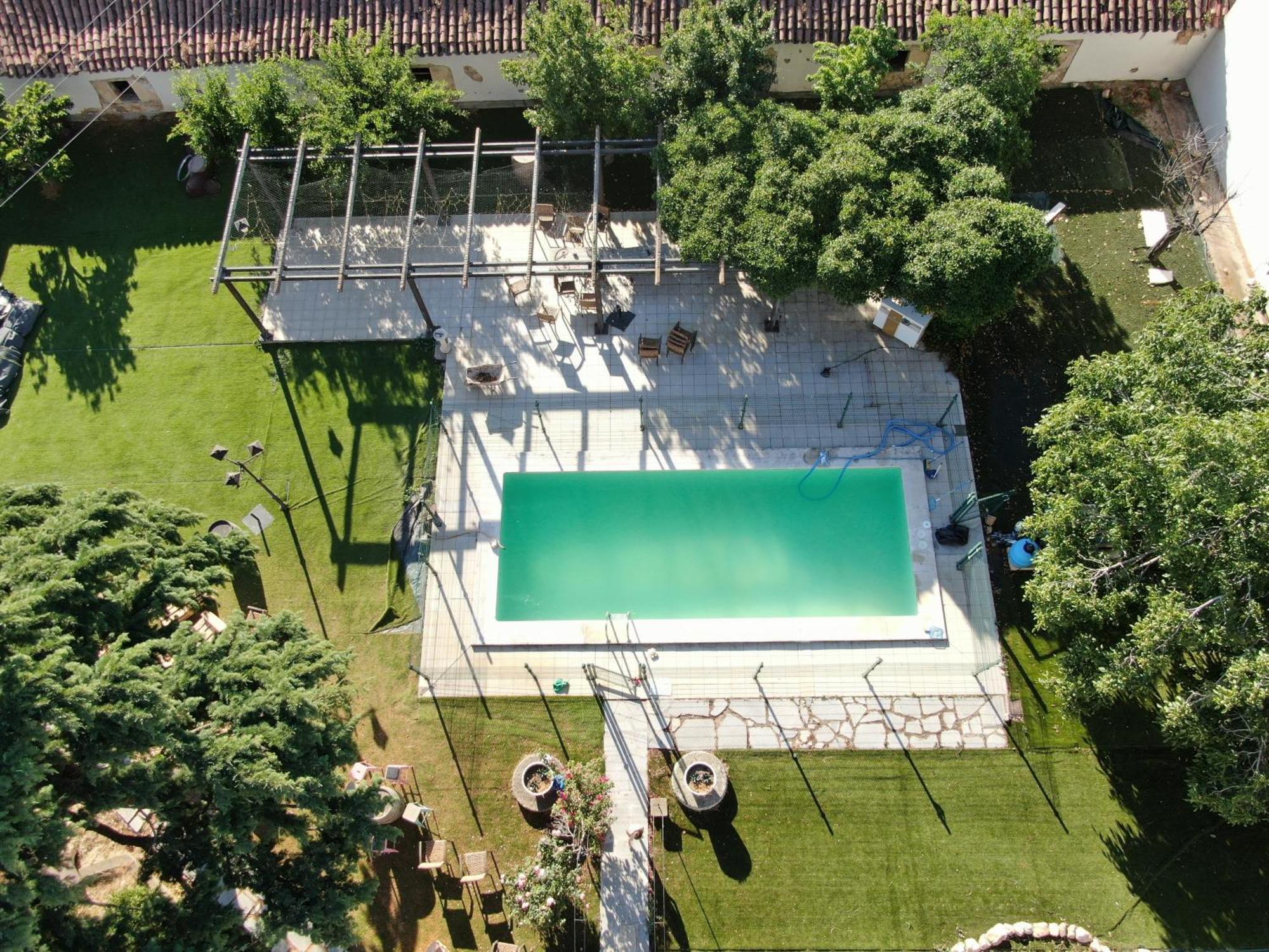 Casa Rural Palacio Conde De Aldana Con Piscina Entre Encinares Y Dehesas Terradillos Buitenkant foto